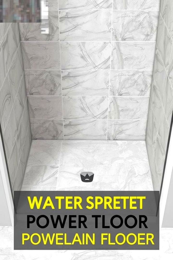 Waterproof Porcelain - 22 Shower Floor Tile Ideas
