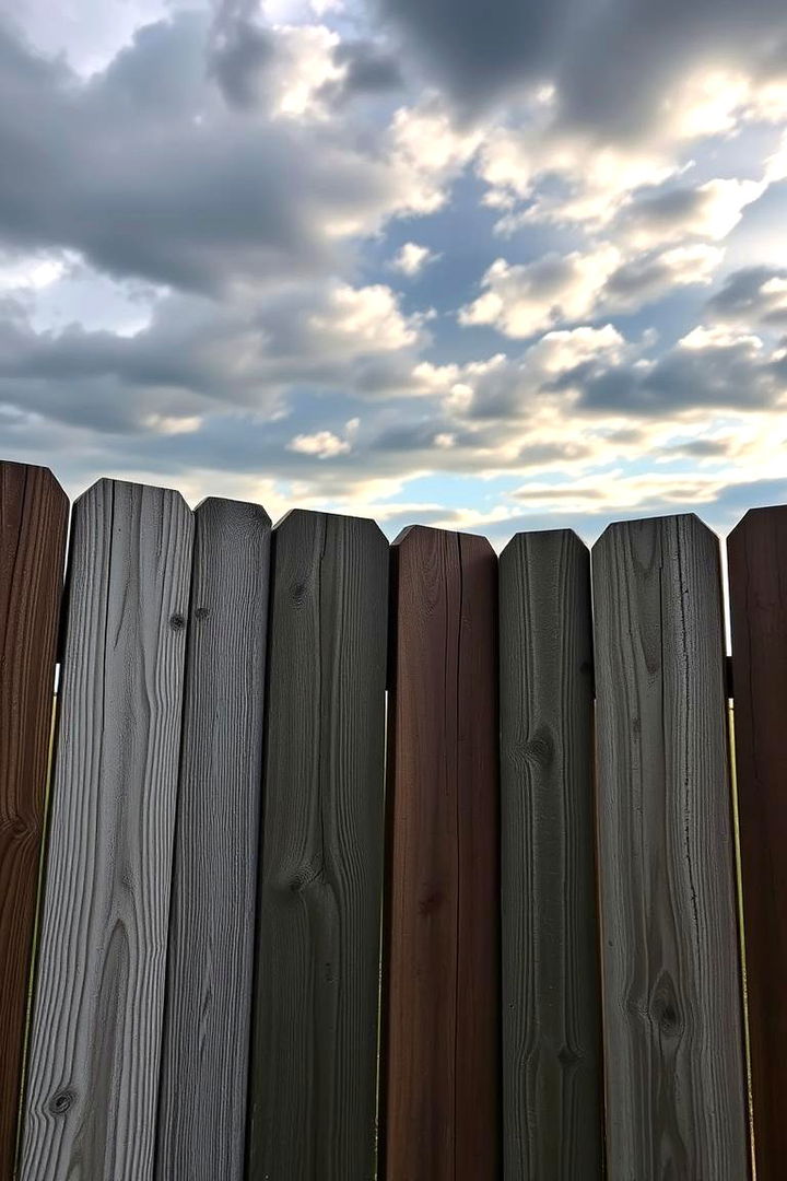 Weather Resilient Features - 22 Metal and Wood Fence