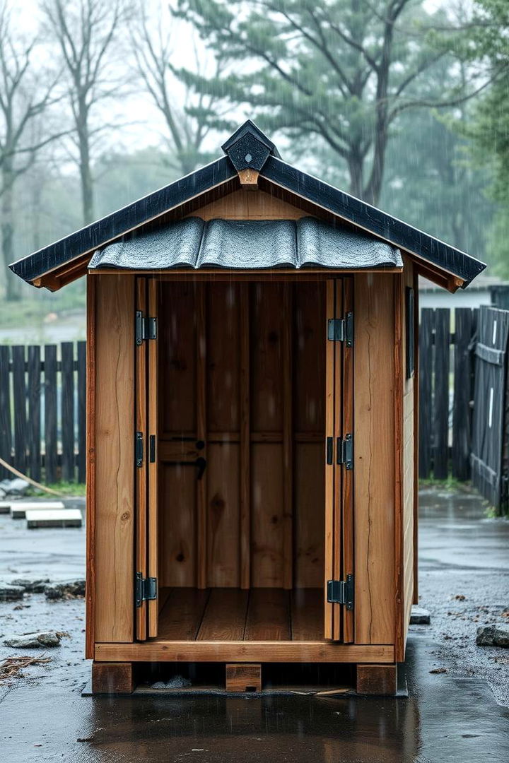 Weather Resistant Construction - 22 Outhouse Design Ideas
