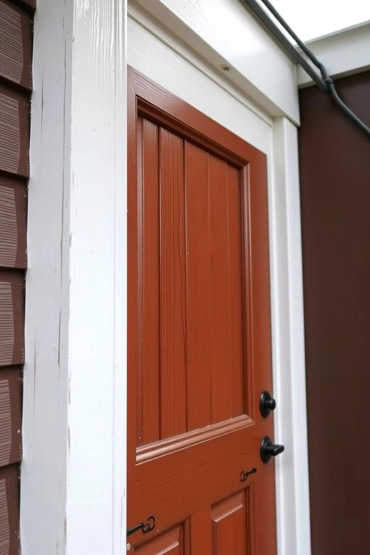 Weather Resistant Finishes - 22 Exterior Door Trim Ideas