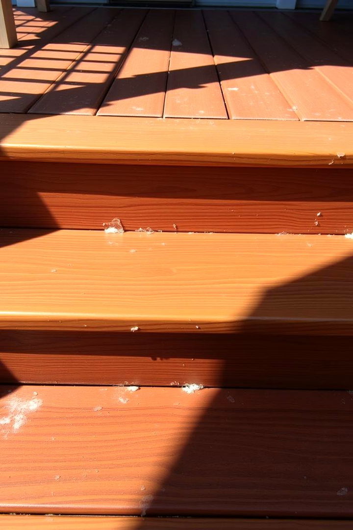 Weather Resistant Finishes - 22 Deck Steps Ideas