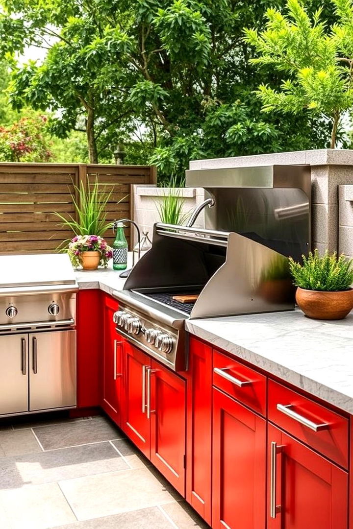 Weather Resistant Materials - 22 Small Outdoor Kitchen Ideas