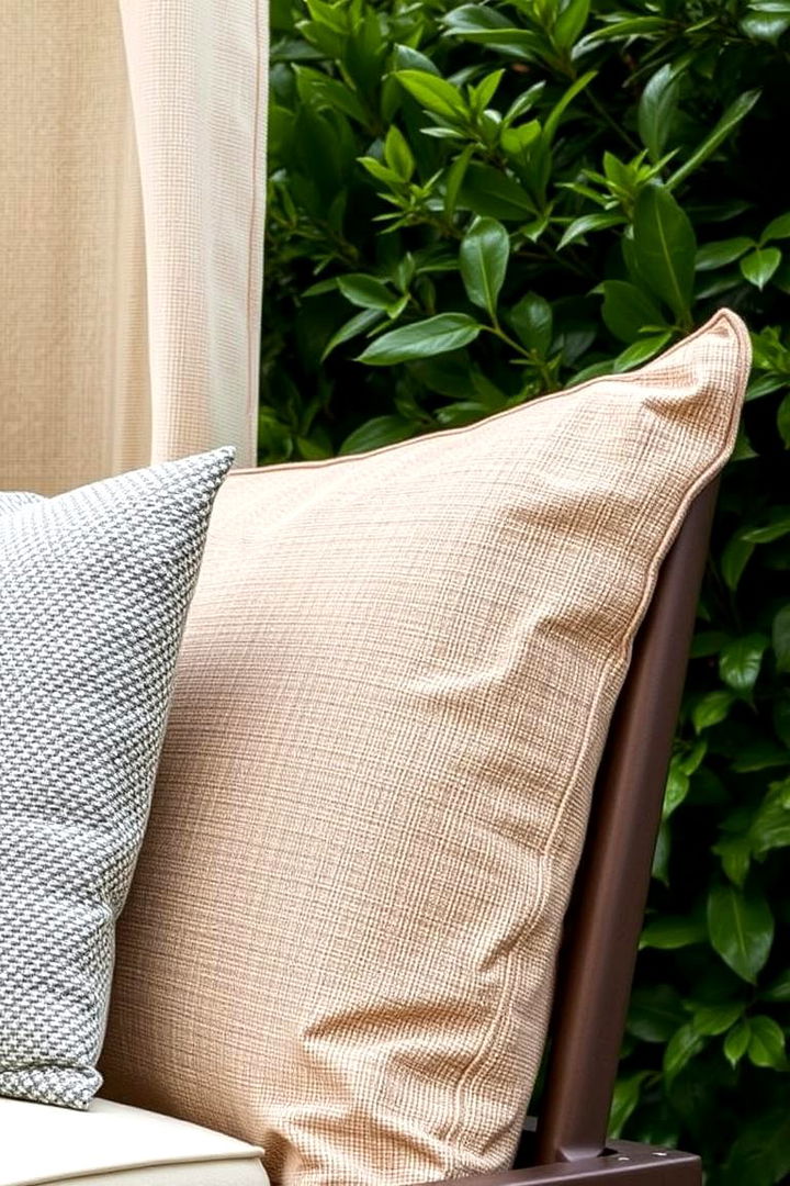Weather resistant Fabrics - 22 Patio Decor Ideas