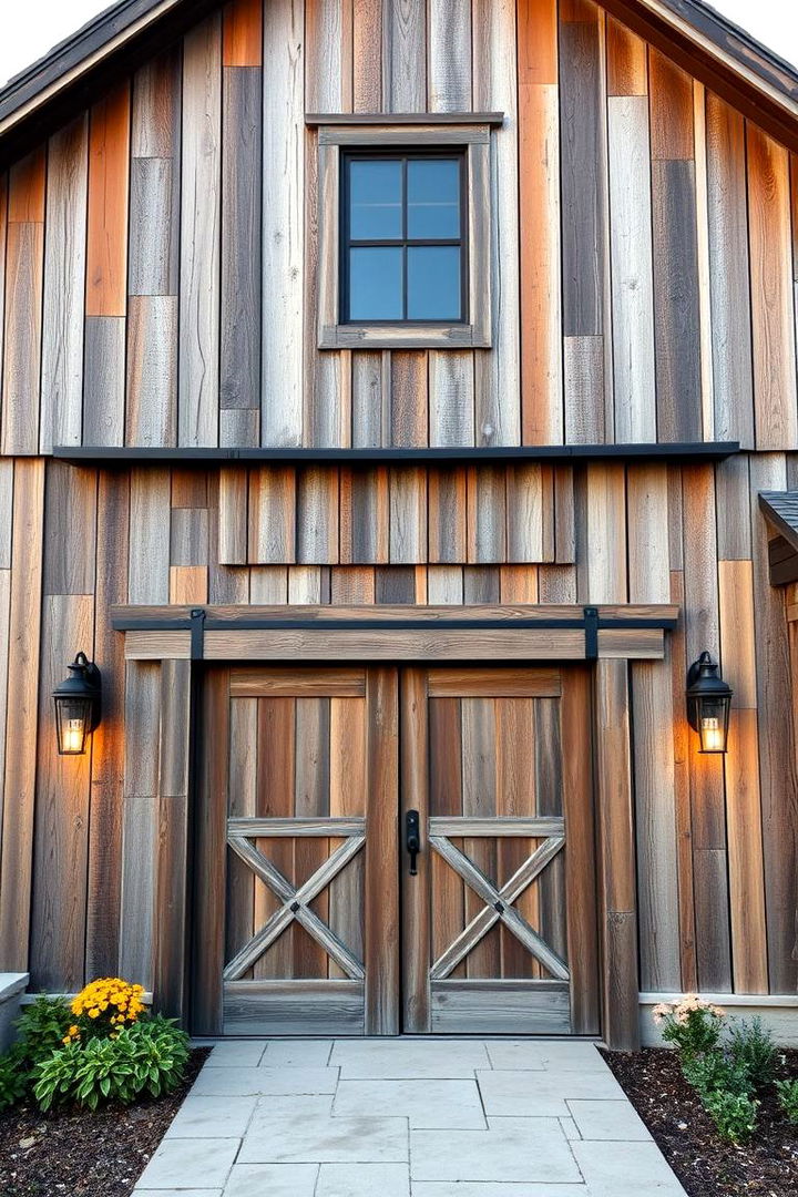 Weathered Barn Wood Wainscoting - 22 Exterior Wainscoting Ideas