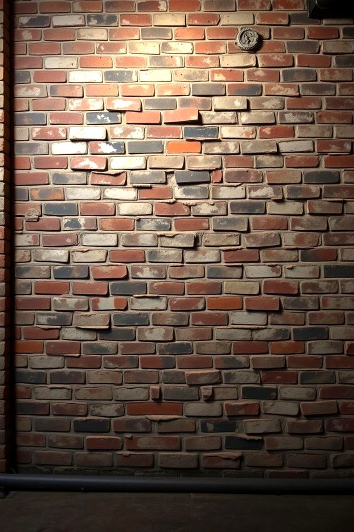 Weathered Industrial Brick - 22 Brick Accent Wall Ideas