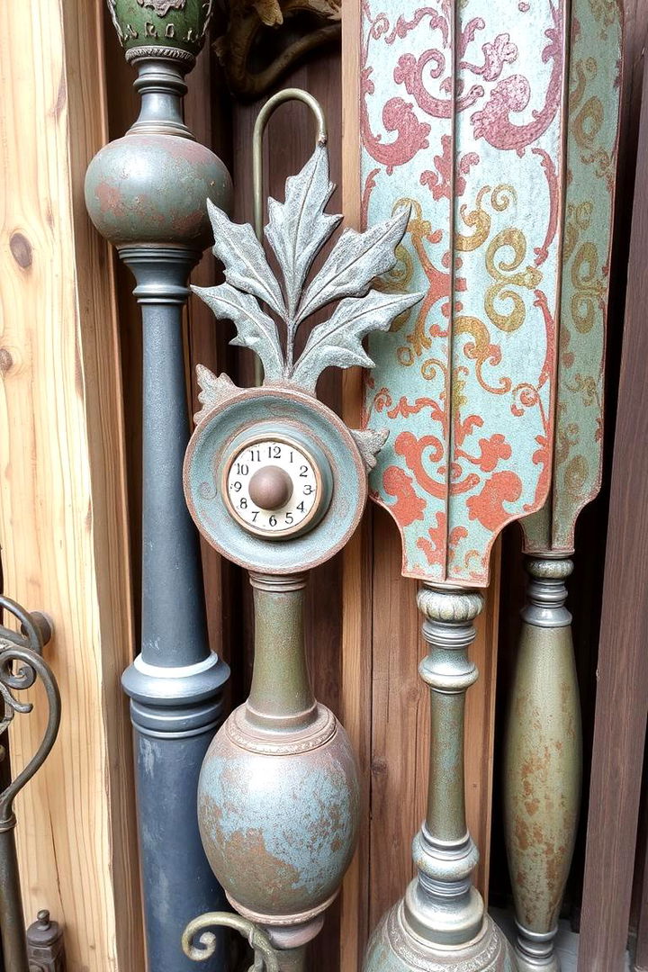 Weathered Metal Decor - 22 Rustic Interior Design Ideas