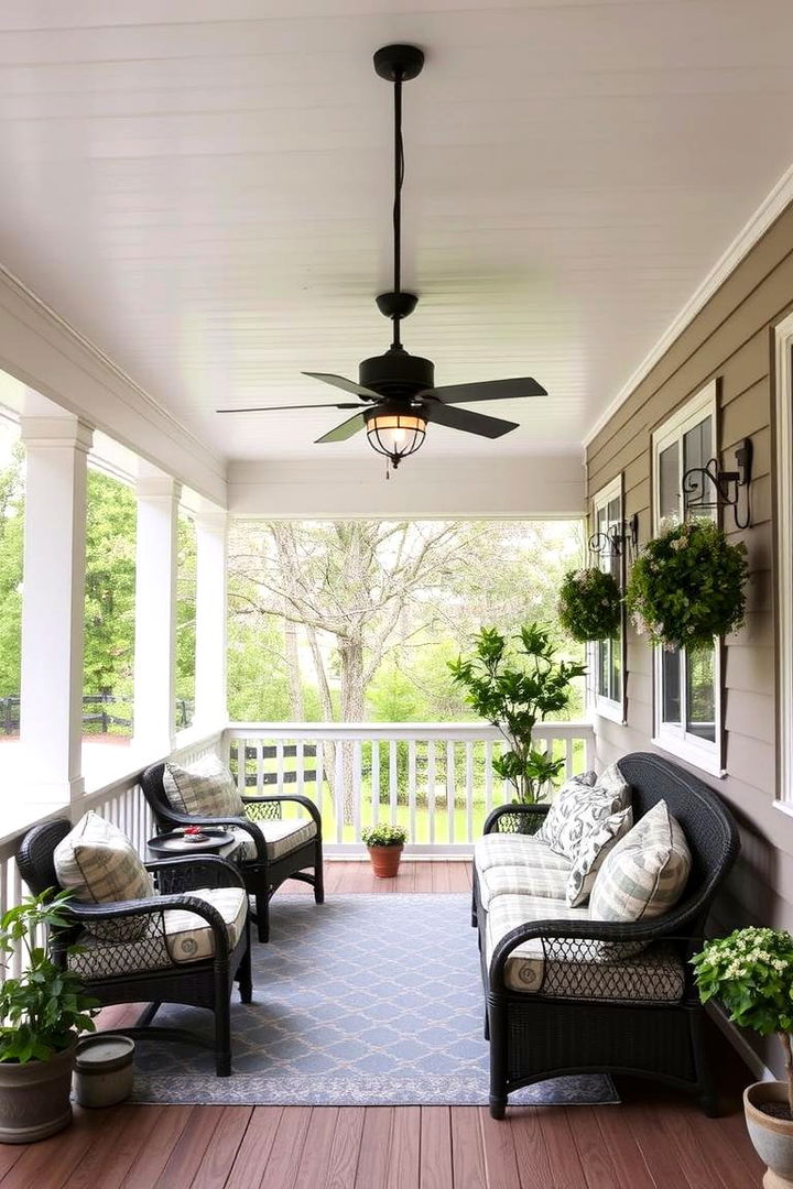 Weatherproof Insulation Benefits - 22 Vinyl Porch Ceiling Ideas