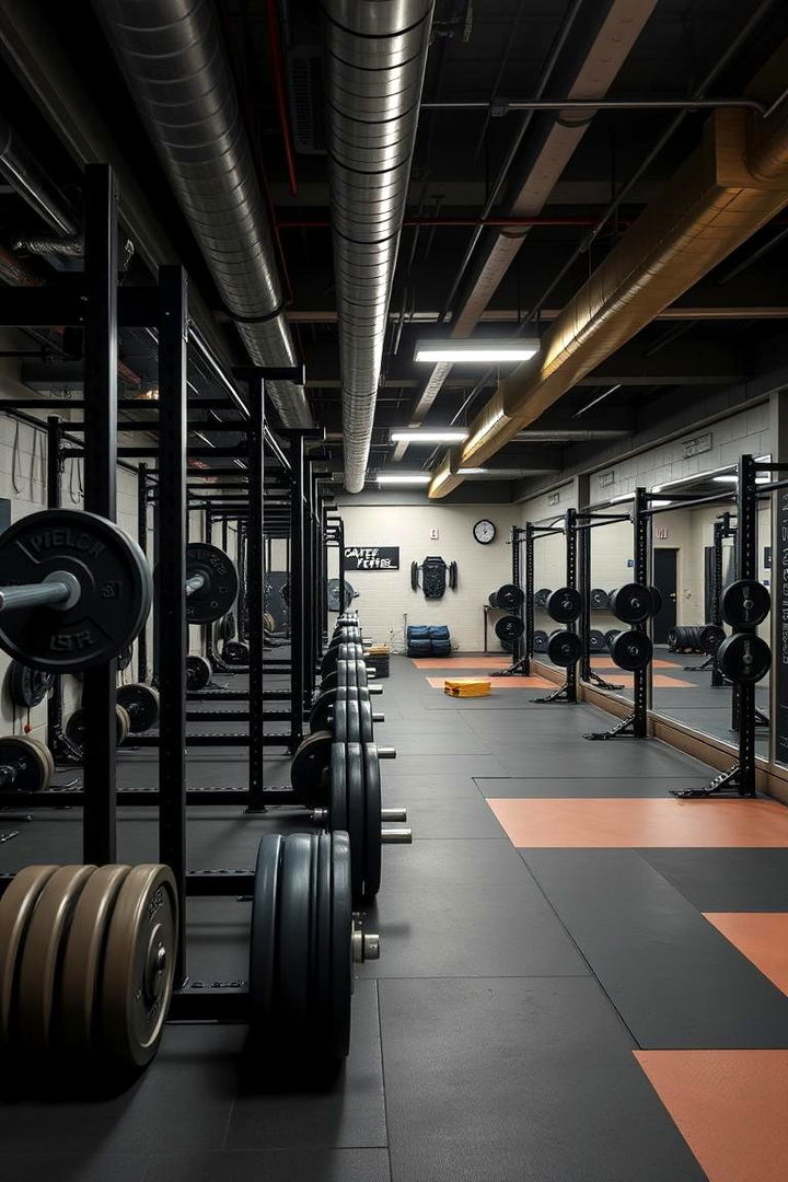 Weightlifting Sanctuary - 22 Basement Gym Ideas