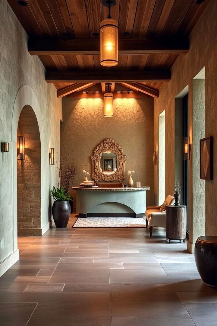 Welcoming Entryway and Reception Zones - 22 Spa Decor Ideas