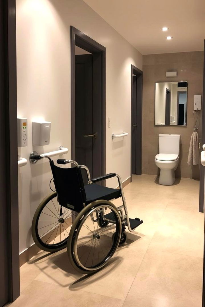 Wheelchair Accessible Layout Design - 22 Handicap Bathroom Ideas