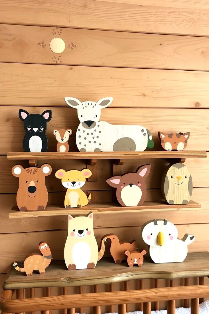 Whimsical Animal Accents - 22 Rustic Nursery Ideas