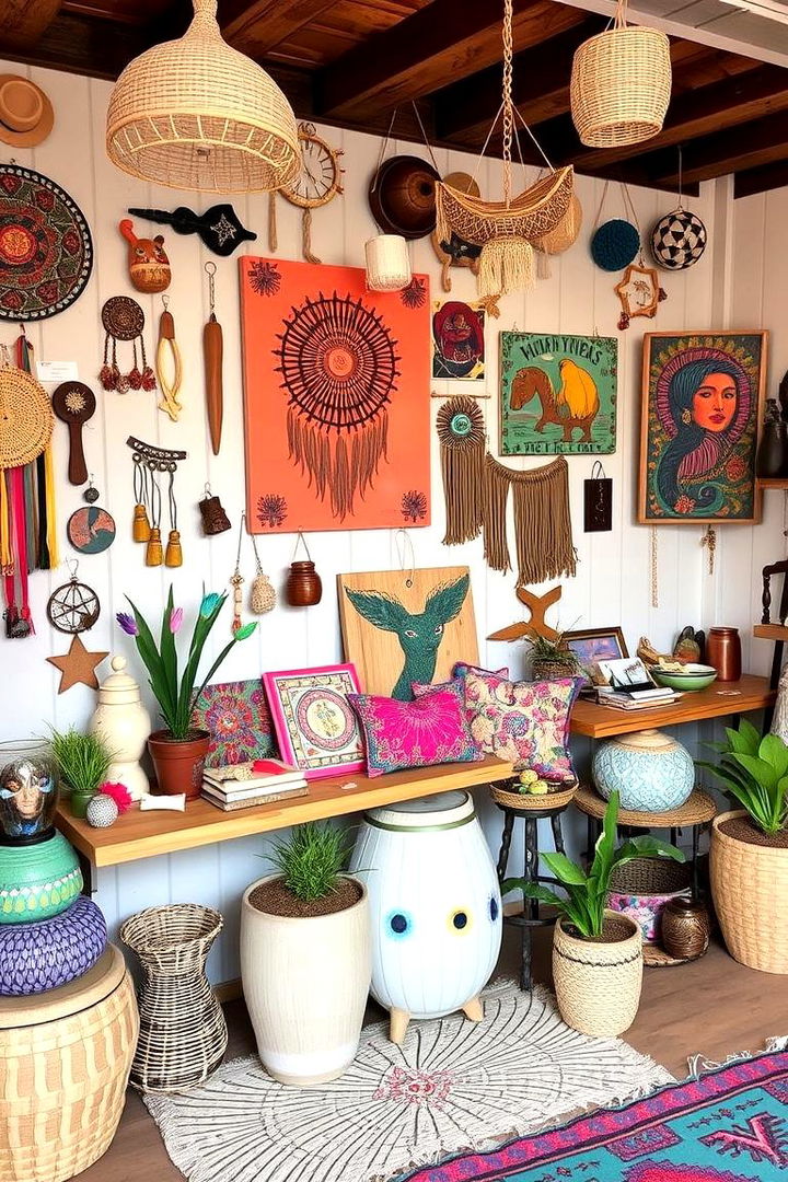Whimsical Bohemian Accessories - 22 Colorful Boho Bedroom Ideas