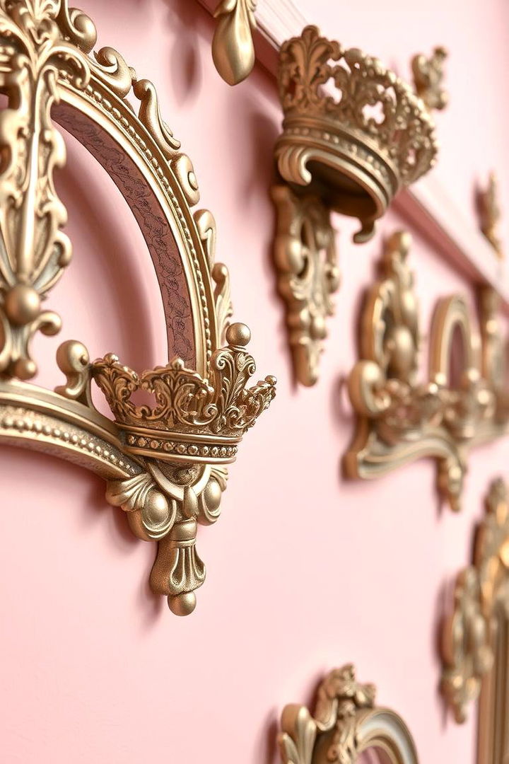 Whimsical Crown Accents - 22 Princess Nursery Ideas