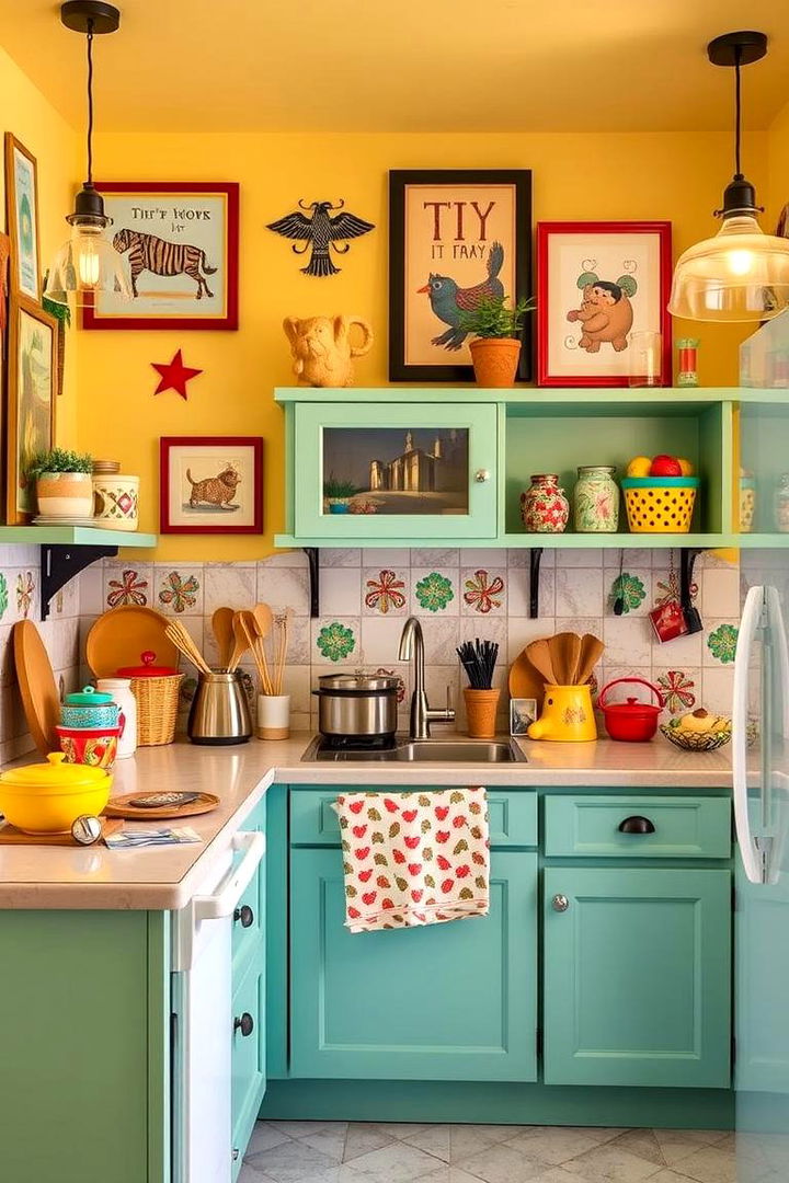 Whimsical Decor - 22 Eclectic Kitchen Ideas