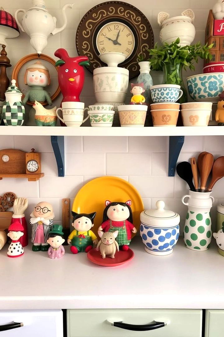 Whimsical Decorative Accents - 22 Maximalist Kitchen Decor Ideas