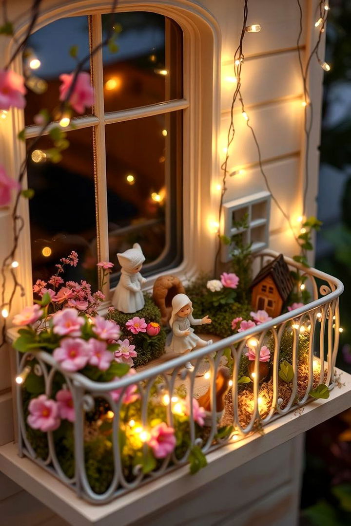 Whimsical Fairy Garden - 22 Loft Balcony Ideas