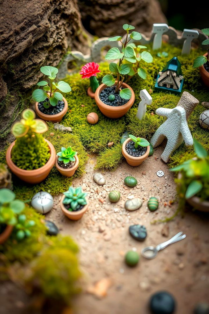 Whimsical Fairy Garden - 22 Potted Plant Arrangement Ideas