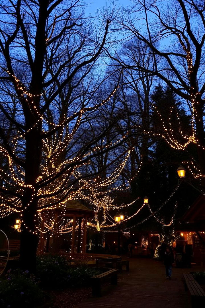 Whimsical Fairy Lights - 22 Backyard Wedding Ideas