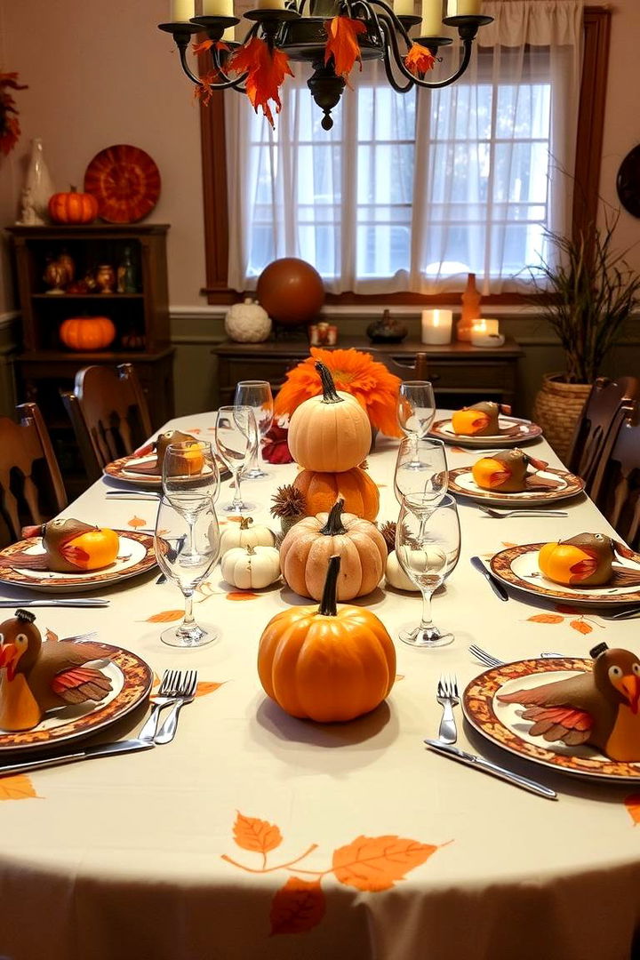 Whimsical Fall Themes - 22 Thanksgiving Table Settings