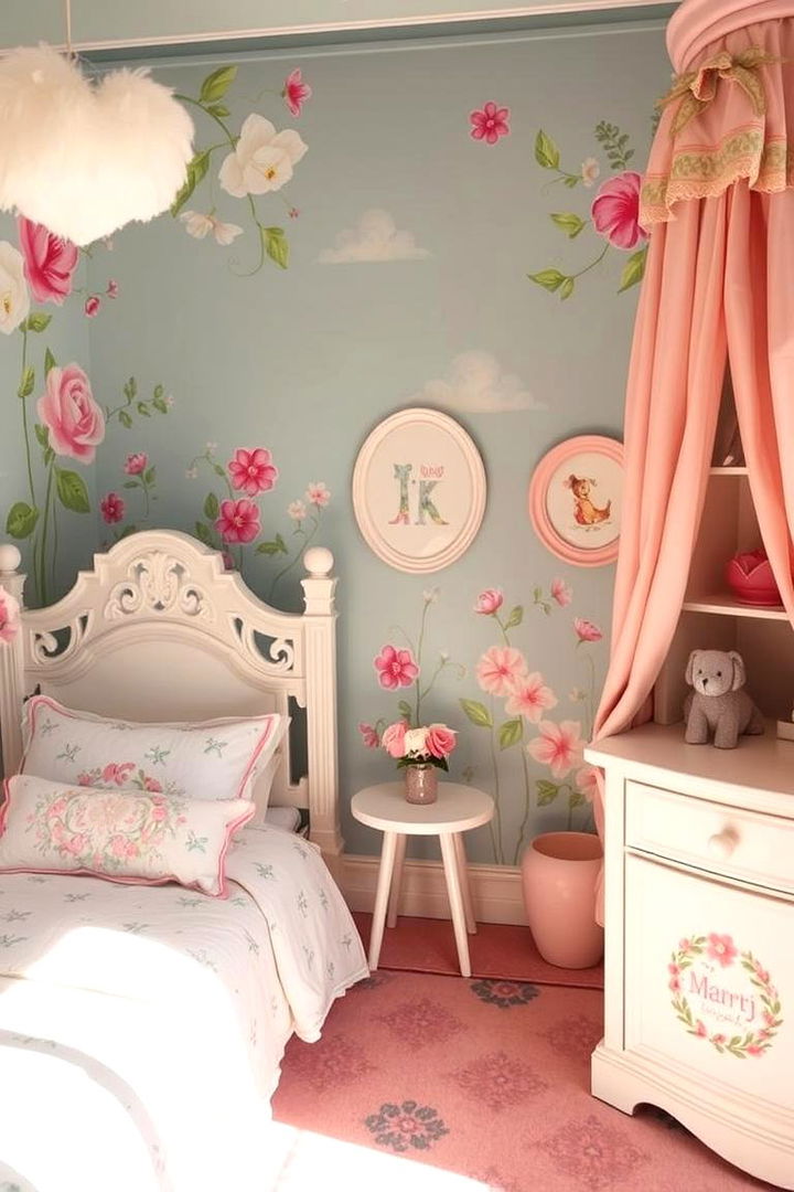 Whimsical Floral Decorations - 22 Girls Boho Bedroom Ideas