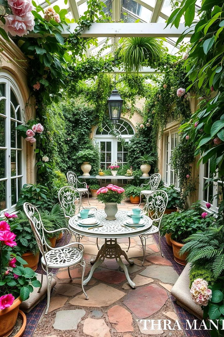 Whimsical French Garden Interiors - 22 French Interior Design Ideas