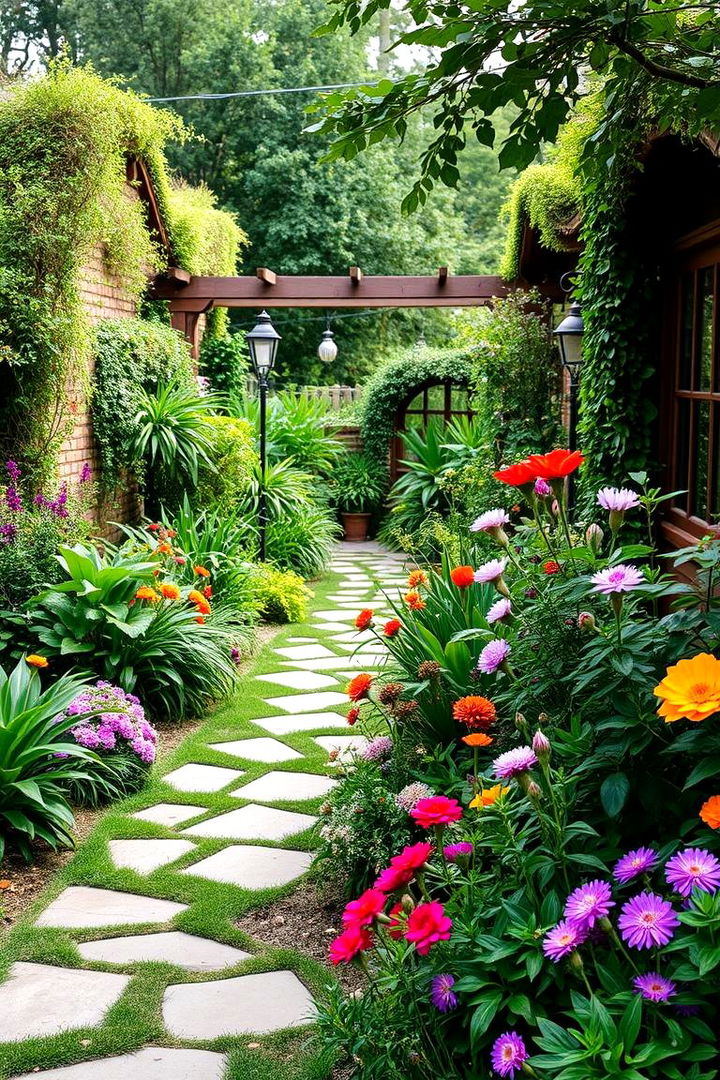 Whimsical Garden Integration - 22 Boho House Exterior Ideas