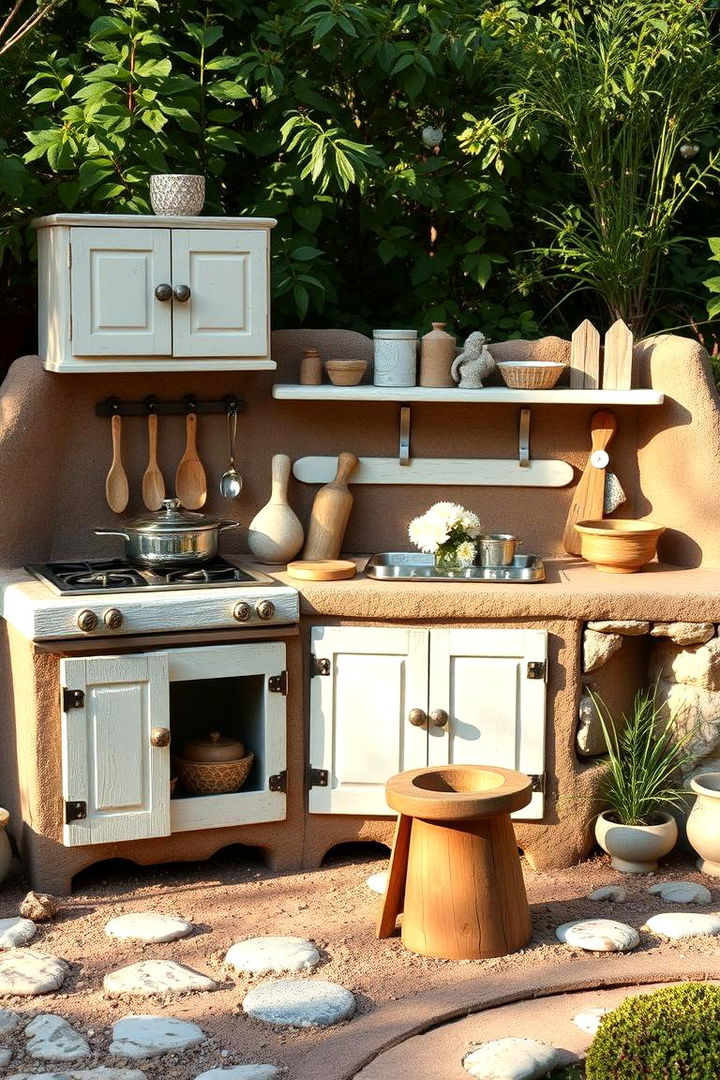 Whimsical Garden Mud Kitchen - 22 Mud Kitchen Ideas