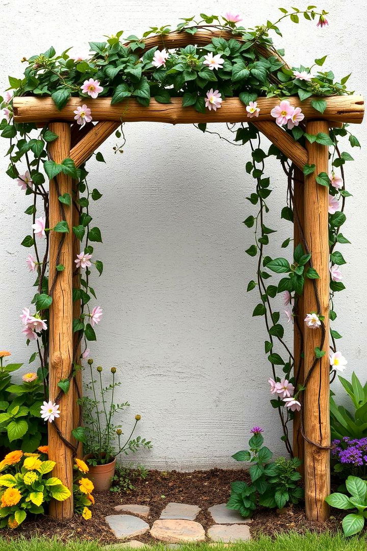 Whimsical Garden Trellis - 22 Boho Garden Ideas
