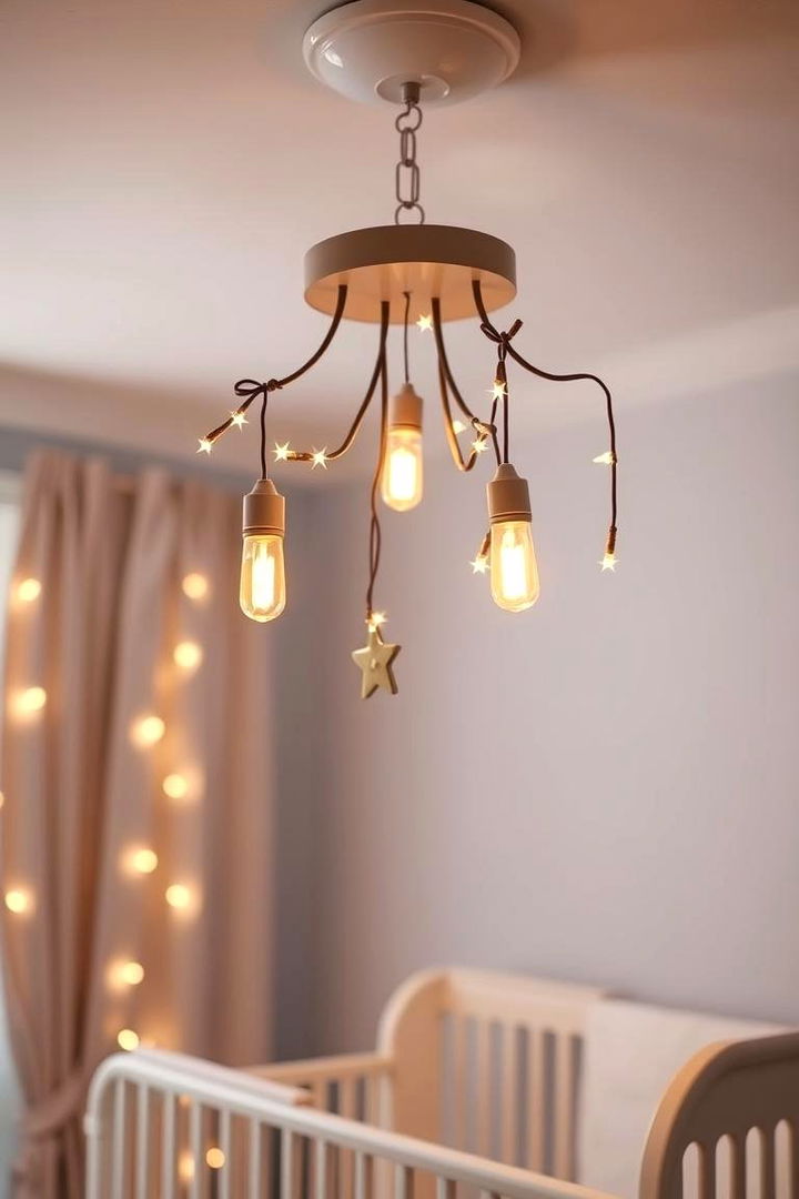 Whimsical Lighting Fixtures - 22 Boho Nursery Ideas