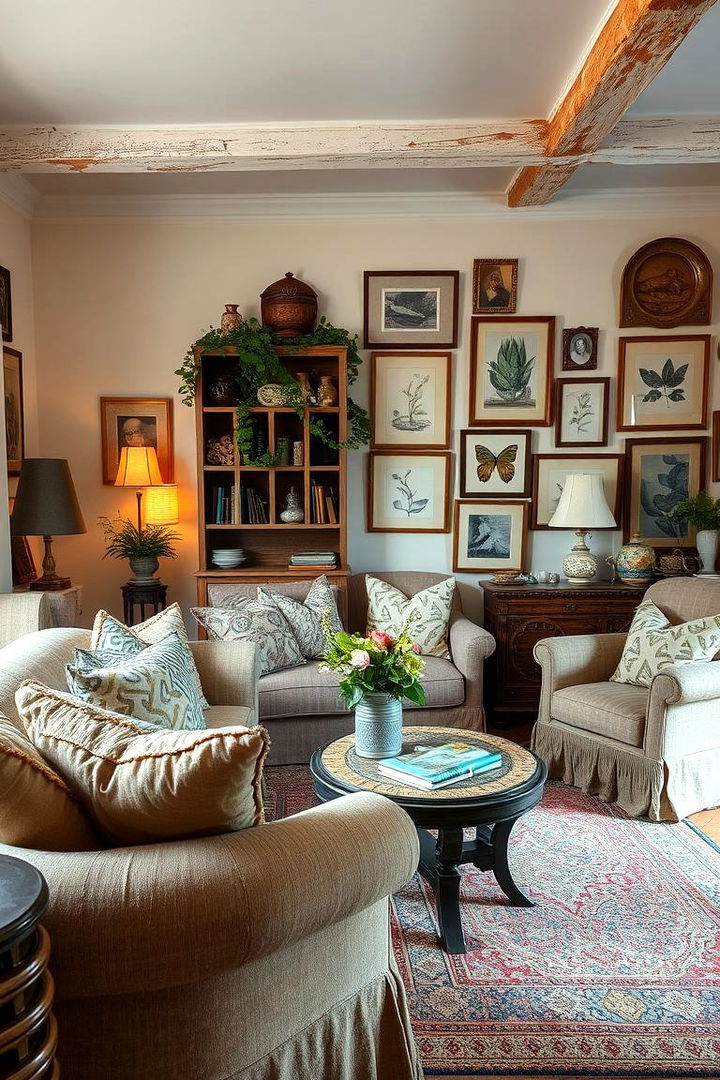 Whimsical Living Room Vibes - 22 Cottagecore Interior Design Ideas