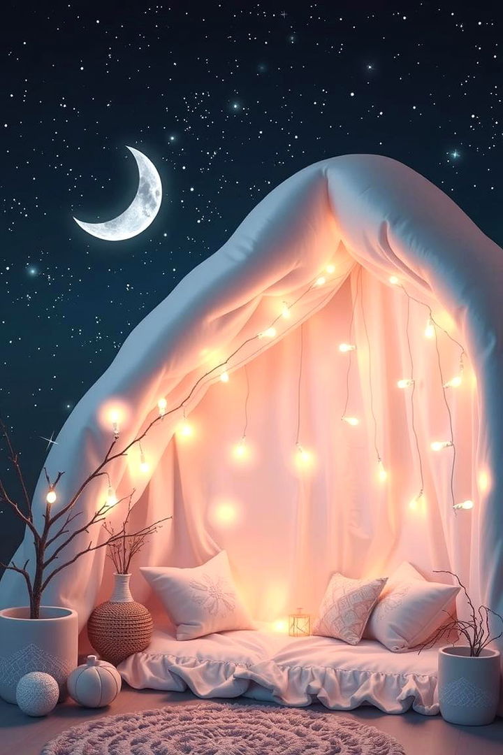 Whimsical Moonlit Nook - 22 Outdoor Bedroom Ideas