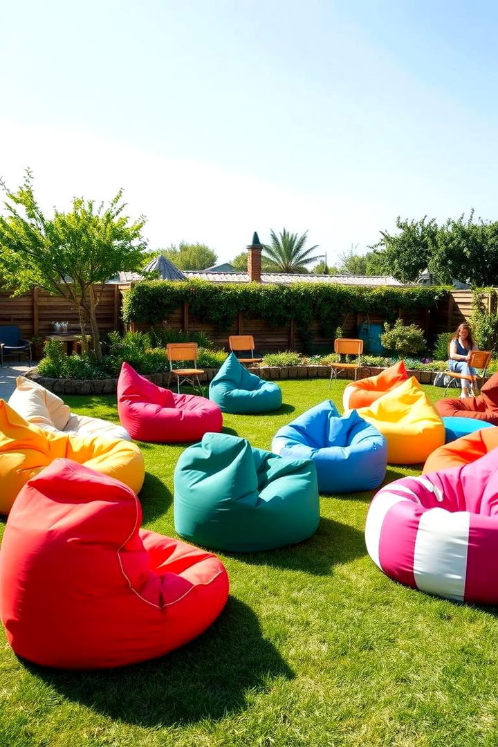 Whimsical Outdoor Bean Bags - 22 Garden Furniture Ideas