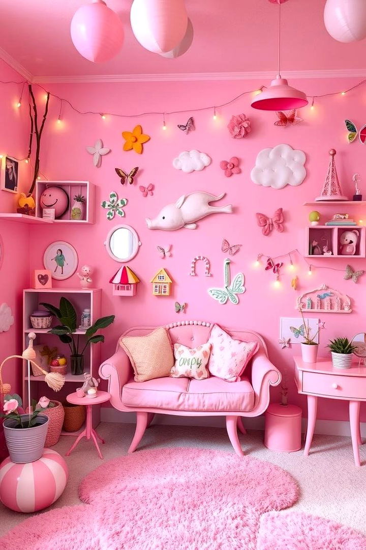 Whimsical Pink Wonderland - 22 Pink Room Ideas