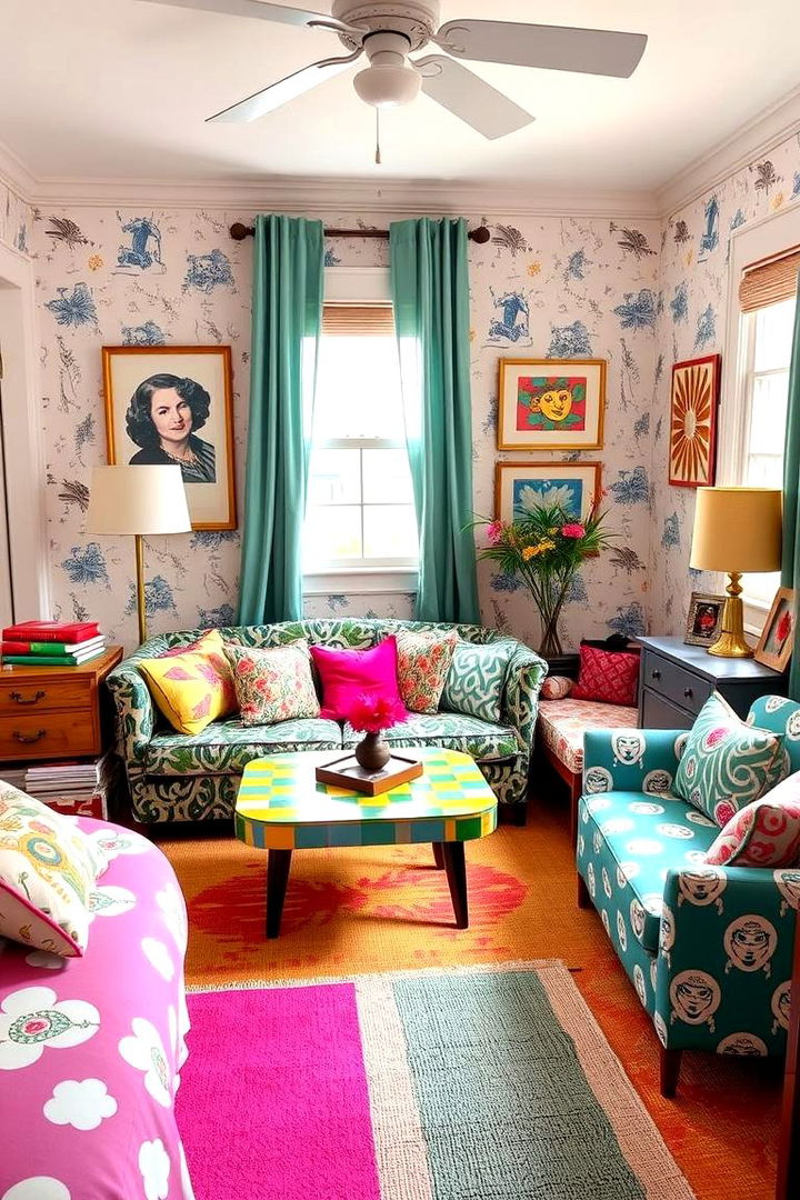 Whimsical Playful Area - 22 Bedroom Sitting Area Ideas