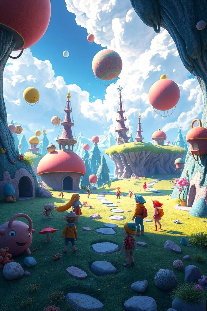 Whimsical Wonderland - 22 Bathroom Mural Ideas