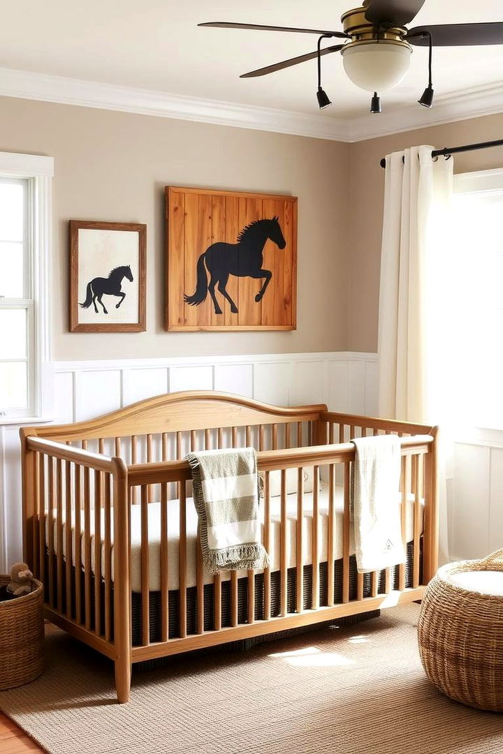 Wholesome Equestrian Charm - 22 Sports Nursery Ideas