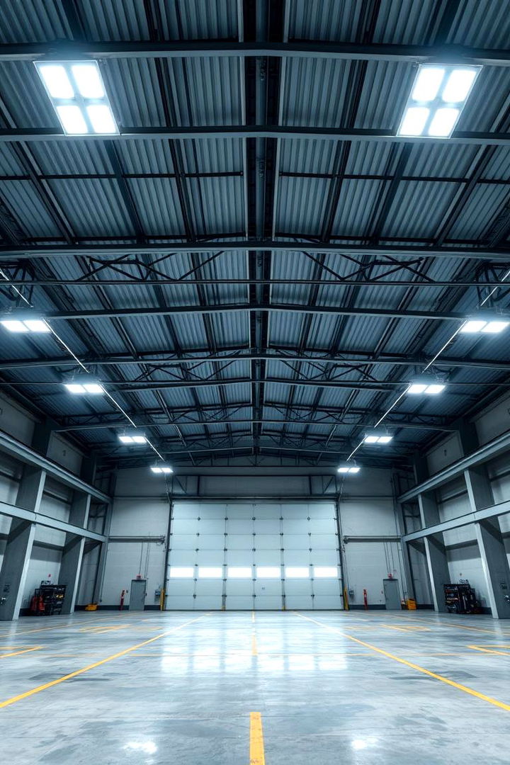 Wide Area High Bay Lights - 22 Garage Lighting Ideas