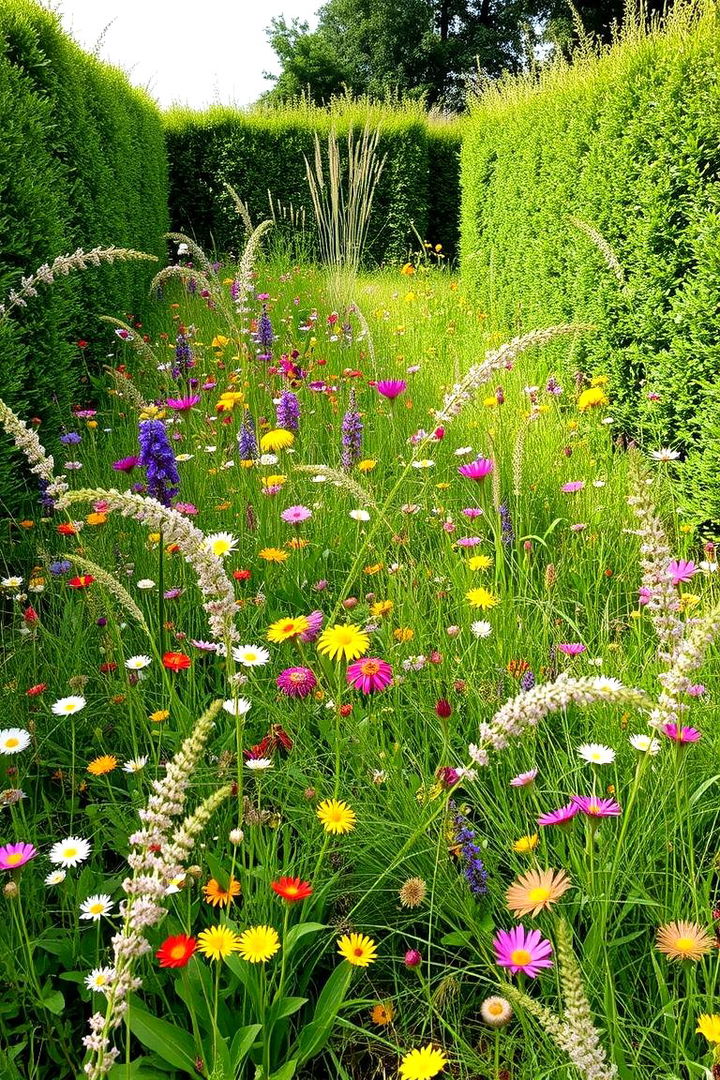 Wildflower Meadow Enclosure - 22 Enclosed Garden Ideas