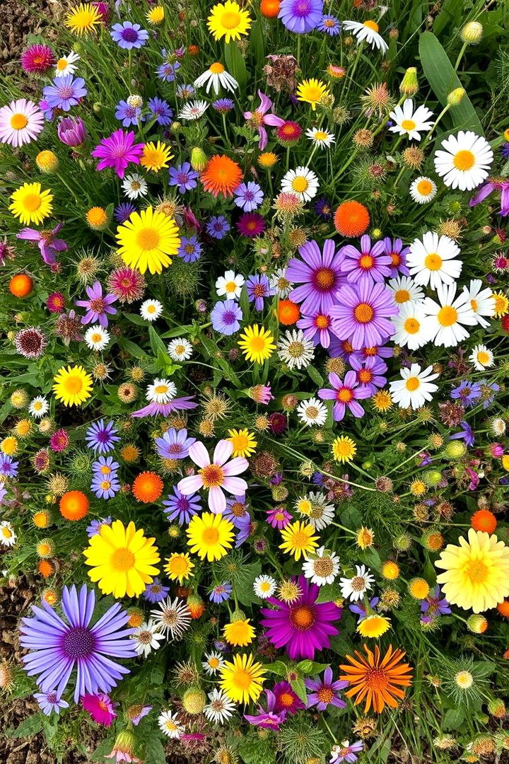 Wildflower Meadows in a Bed - 22 Flower Bed Ideas