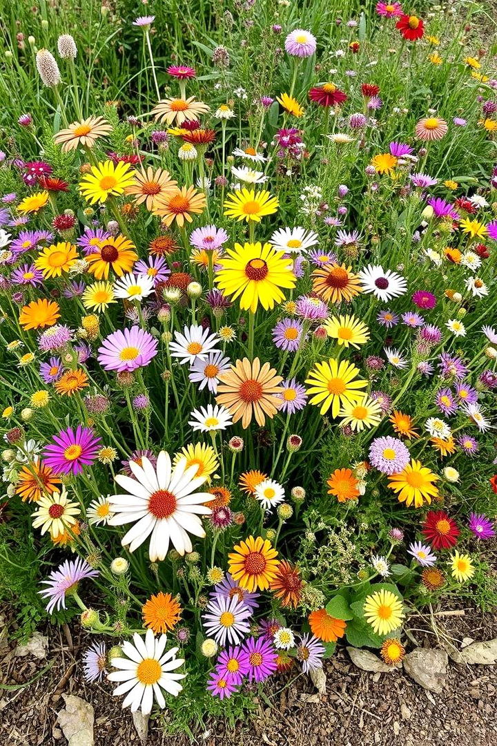 Wildflower Perennial Mix - 22 Perennial Flower Bed Ideas