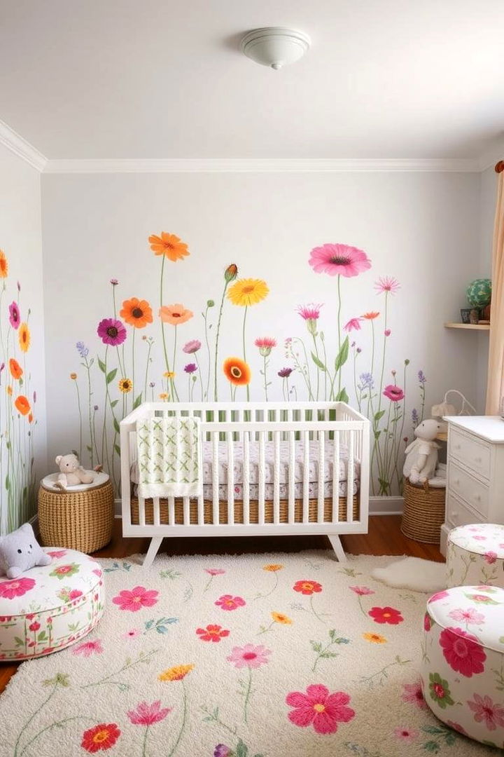 Wildflower Wonderland - 22 Nature Themed Nursery Ideas