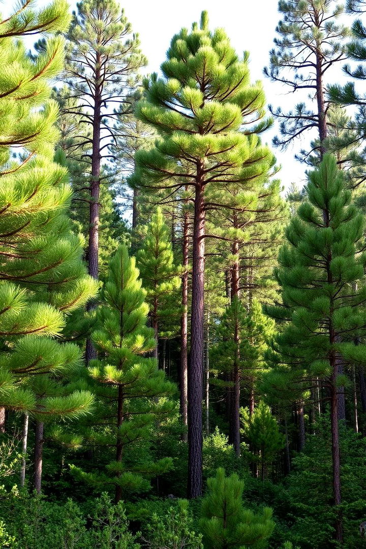 Wildlife Friendly Pine Forest - 22 Pine Tree Landscape Ideas