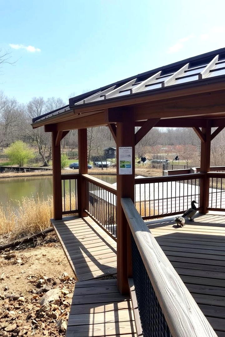 Wildlife Observation Decks - 22 Duck Pond Ideas