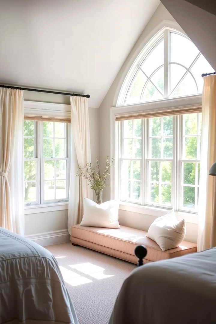 Window Nook Escape - 22 Cape Cod Upstairs Bedroom Ideas