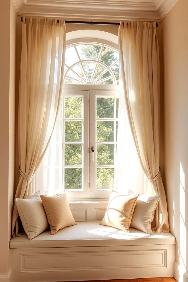 Window View Nook - 22 Bedroom Seating Area Ideas