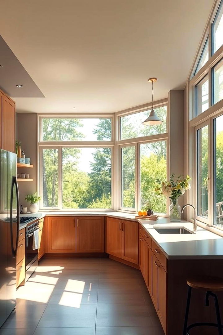 Window Views and Natural Light - 22 Kitchenette Ideas