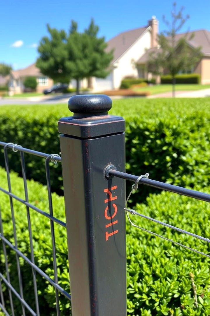 Wire Fencing with Smooth Tops for Safety - 22 Dog Fence Ideas