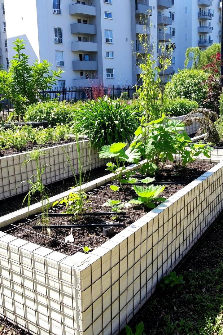 Wire Mesh Garden Beds - 22 Inexpensive Raised Garden Bed Ideas