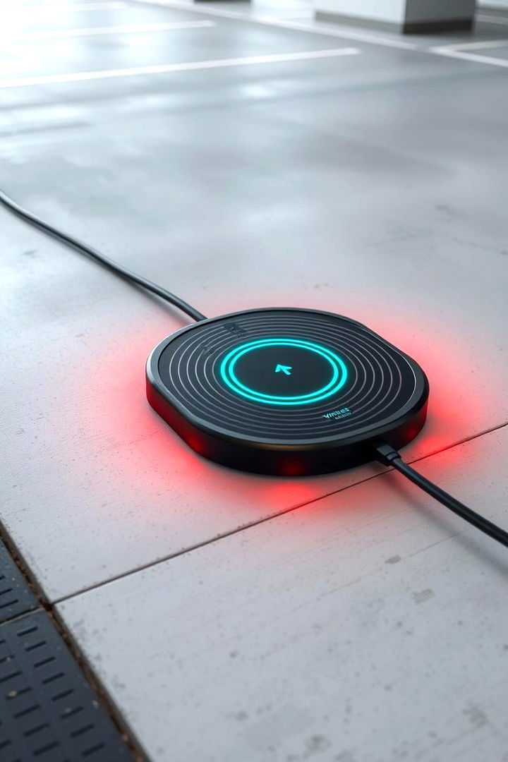 Wireless Inductive Charging Spot - 22 charging station ideas