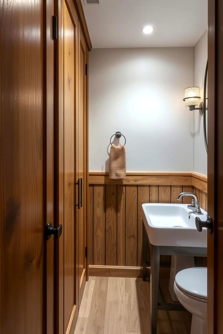 Wood Accents and Cabinetry - 22 Traditional Bathroom Ideas